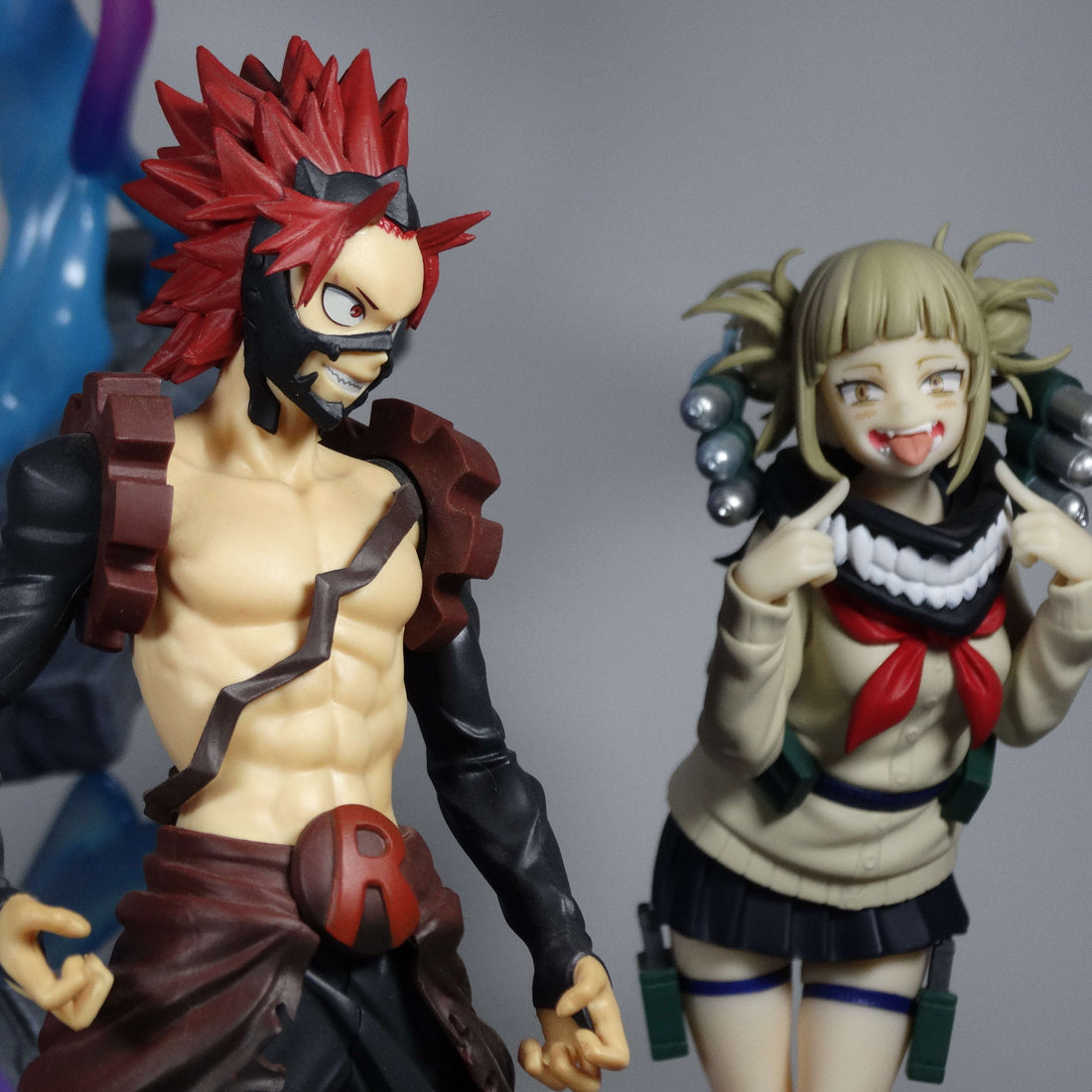 Anime figures of My hero academia characters from the goof smile company and banpresto.