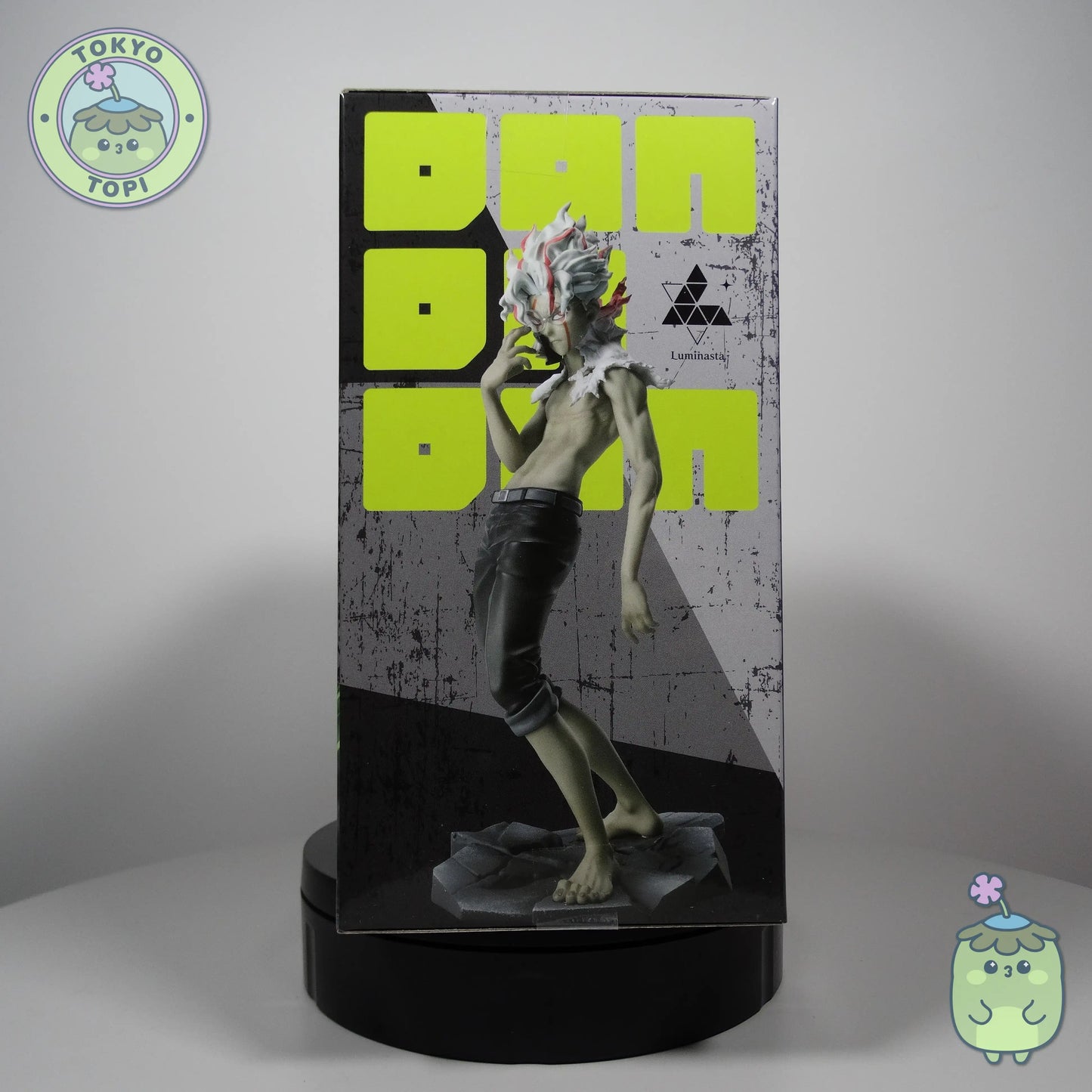 Product packaging for 'Okurun Transformed' figure with branding and design elements. From Sega Vol 2 Version 1.5