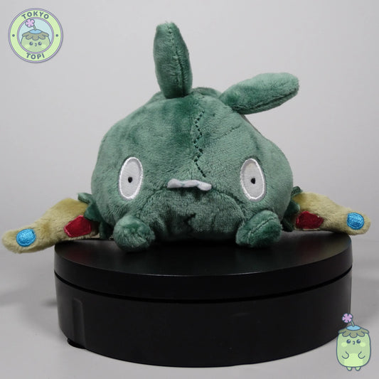 Pokemon plush of trubbish from generation 5 pokemon black and white. From the pokemon centre in the sitting cuties series.