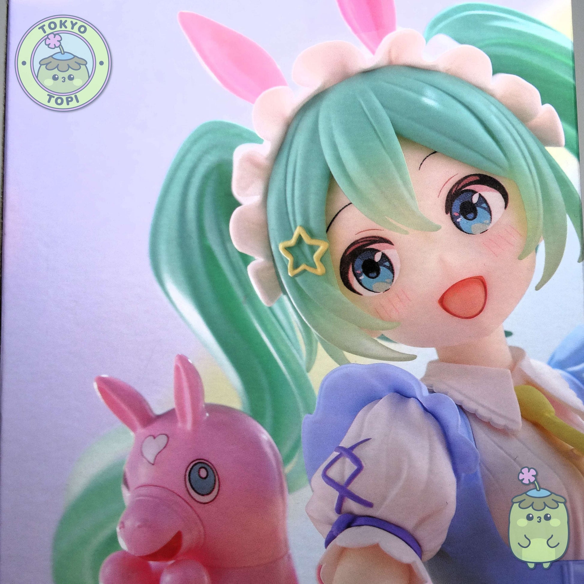This exclusive Hatsune Miku collectible from Taito captures the beloved Vocaloid character in the Fairy x Rody Tale aesthetic. Standing approximately 17cm tall, the figure showcases meticulous craftsmanship and vibrant detailing that appeals to serious collectors and fans alike. The limited edition status makes this a valuable addition to any Miku collection, combining artistic design with exceptional build quality that justifies its place as a premium display piece.