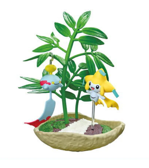 Jirachi & Chimecho Pokemon Pocket Bonsai 3 - With The Changing Seasons