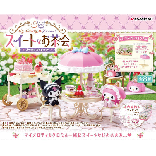 Re-ment My Melody and Kuromi Sweet Tea Party
